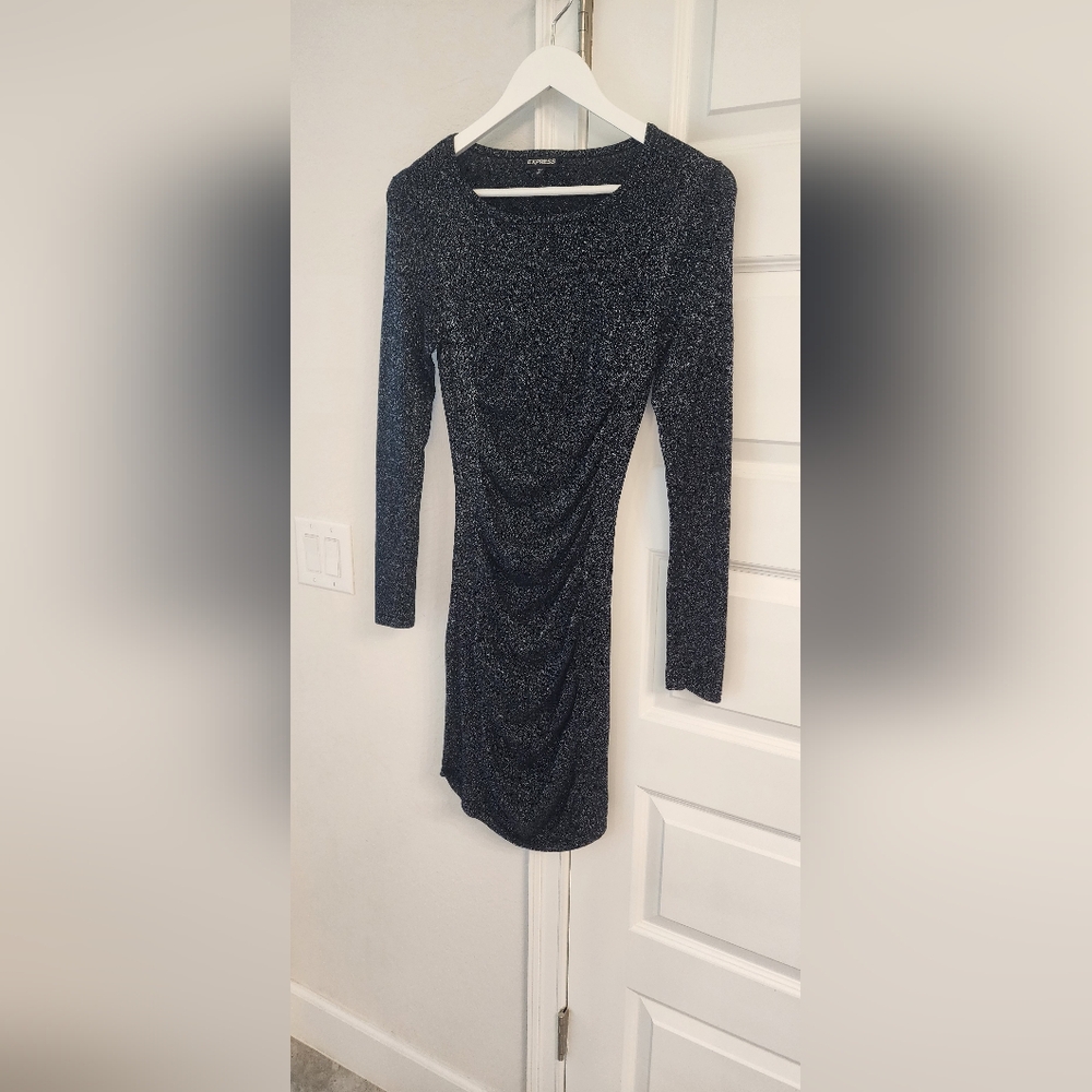 Express sparkle dress size small